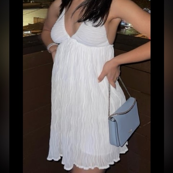 White strappy dress - Picture 6 of 10